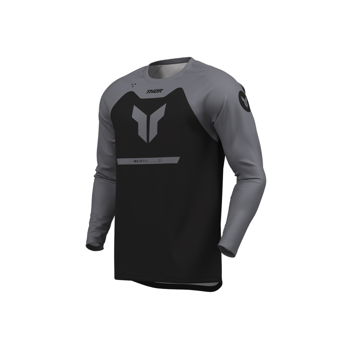 JERSEY S27 THOR MX YOUTH RIDEMODE MENACE M Black