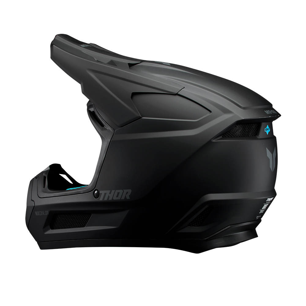 HELMET S27 THOR MX FLEET BLACKOUT MATTE YOUTH