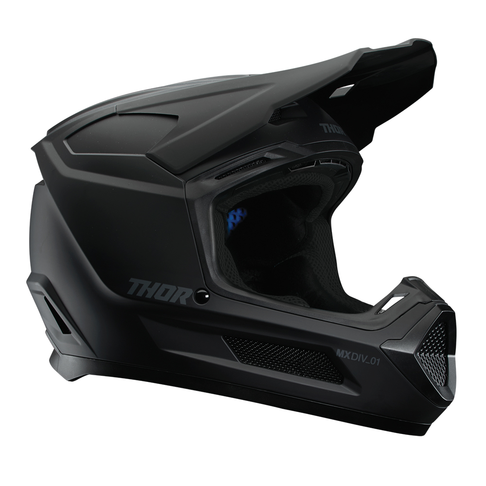 HELMET S27 THOR MX FLEET BLACKOUT MATTE YOUTH