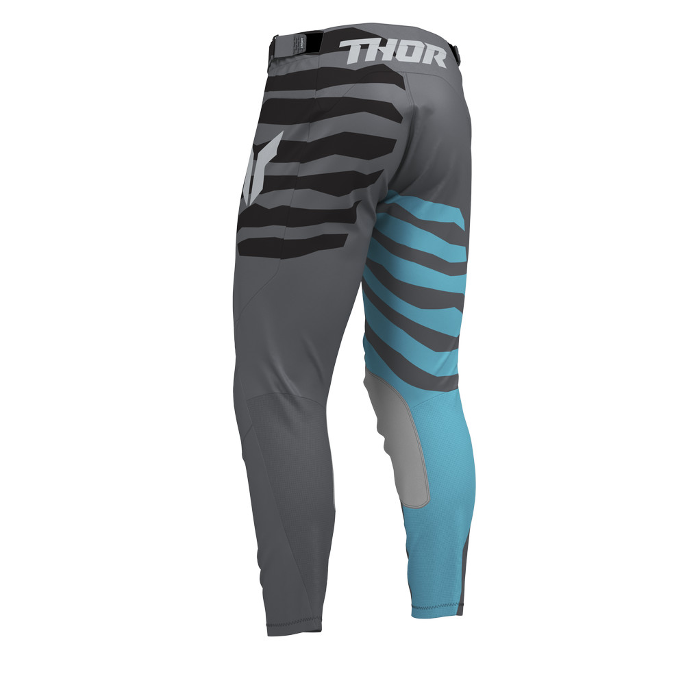 PANTS S27 THOR MX LAUNCHMODE SHREDDED CHARCOAL/AQUA 32