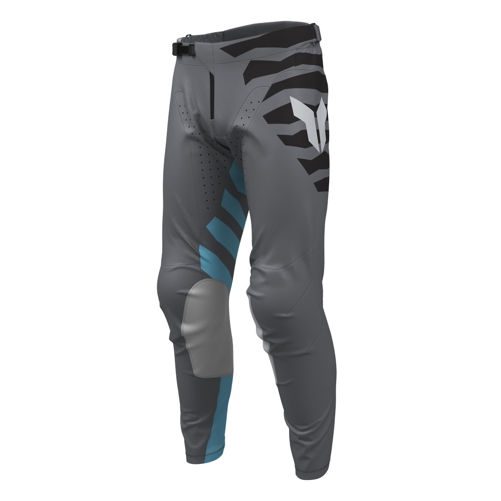 PANTS S27 THOR MX LAUNCHMODE SHREDDED CHARCOAL/AQUA 32