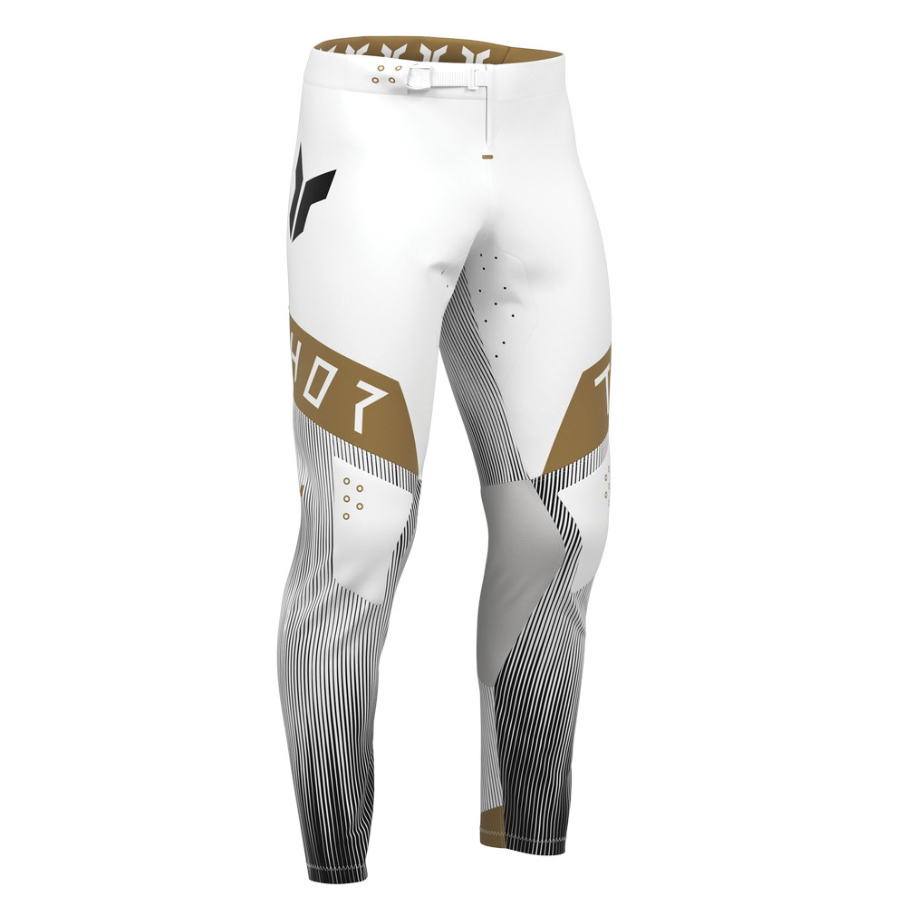 PANTS S27 THOR MX SPORTMODE VANISH WHITE/BLACK