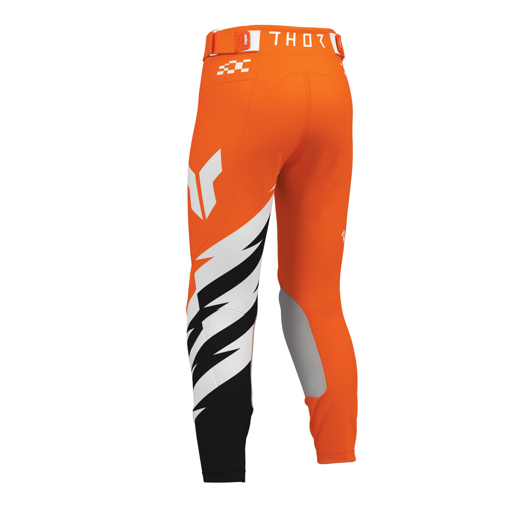 PANTS S27 THOR MX LAUNCHMODE SHOCKIE FLO ORANGE/BLACK YOUTH