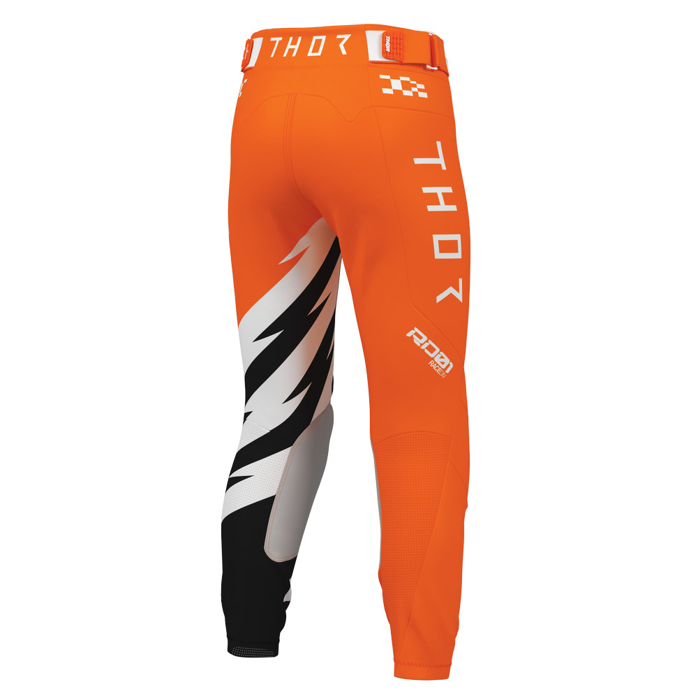 PANTS S27 THOR MX LAUNCHMODE SHOCKIE FLO ORANGE/BLACK YOUTH