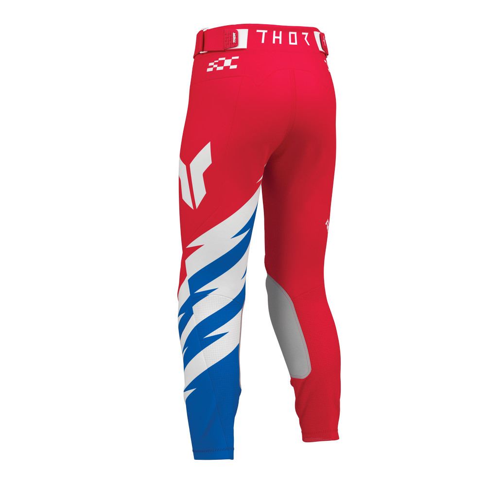 PANTS S27 THOR MX LAUNCHMODE SHOCKIE RED/BLACK YOUTH