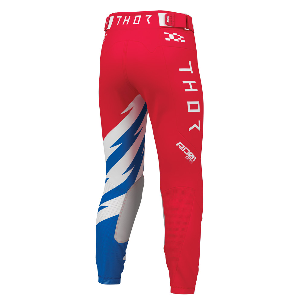 PANTS S27 THOR MX LAUNCHMODE SHOCKIE RED/BLACK YOUTH