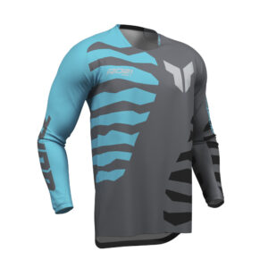 JERSEY S27 THOR MX LAUNCHMODE SHREDDED CHARCOAL/AQUA L