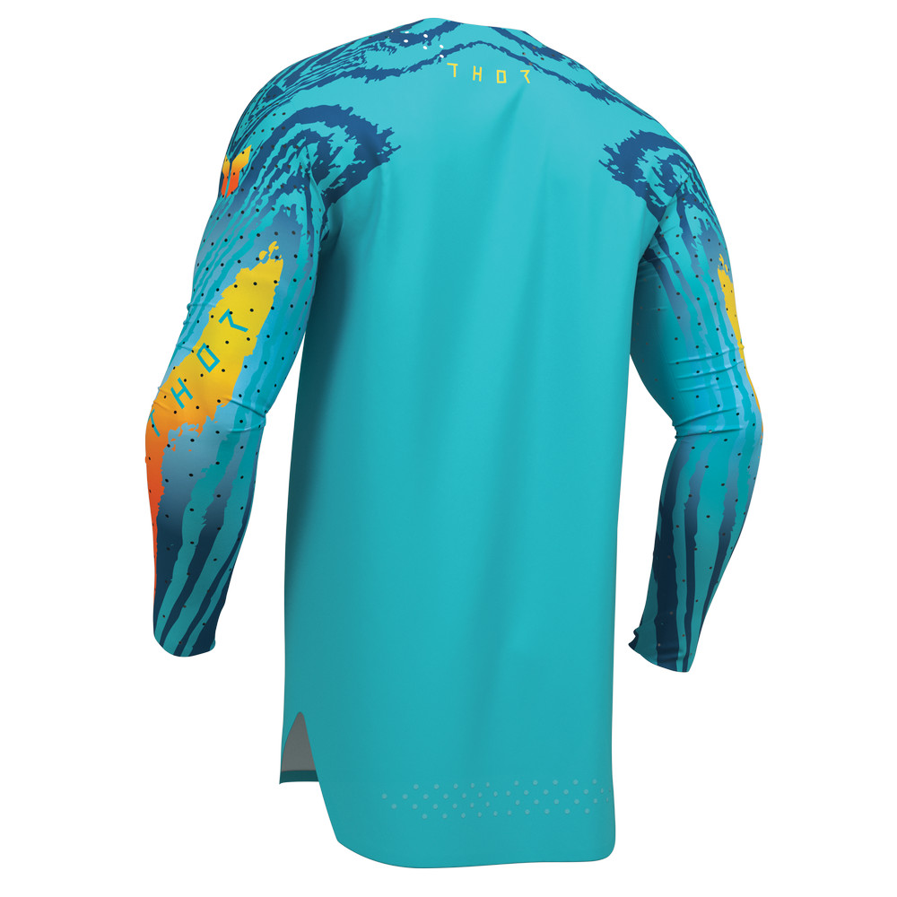 JERSEY S27 THOR MX SPORTMODE DAMASCUS AQUA