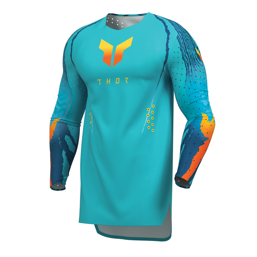 JERSEY S27 THOR MX SPORTMODE DAMASCUS AQUA