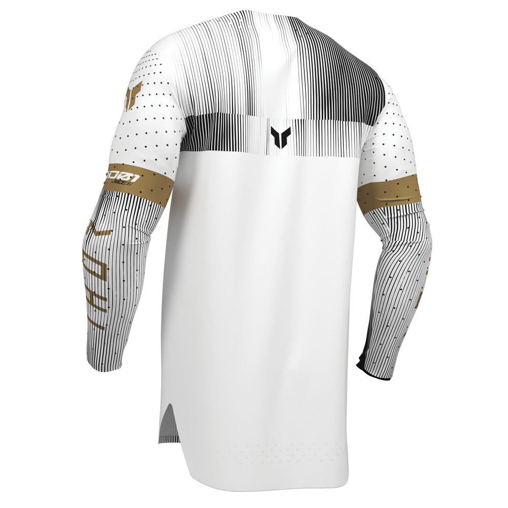 JERSEY S27 THOR MX SPORTMODE VANISH WHITE/BLACK