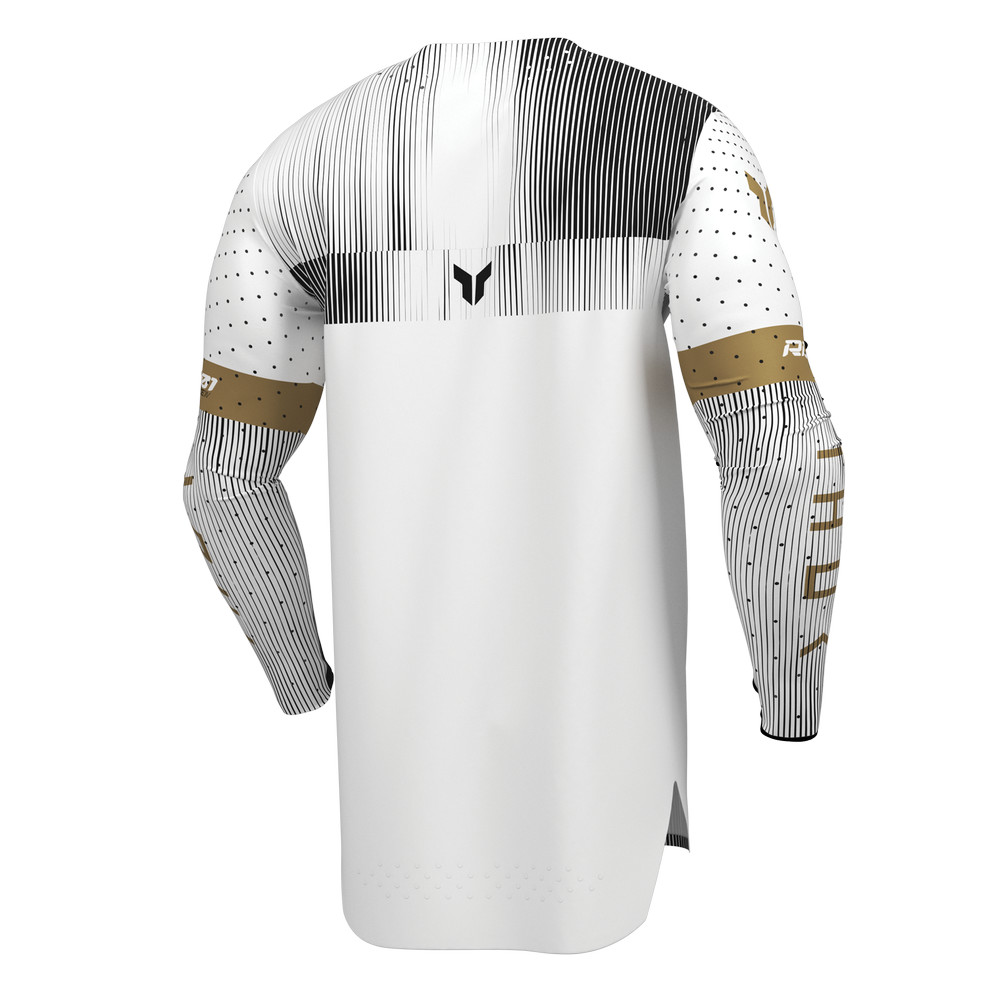 JERSEY S27 THOR MX SPORTMODE VANISH WHITE/BLACK