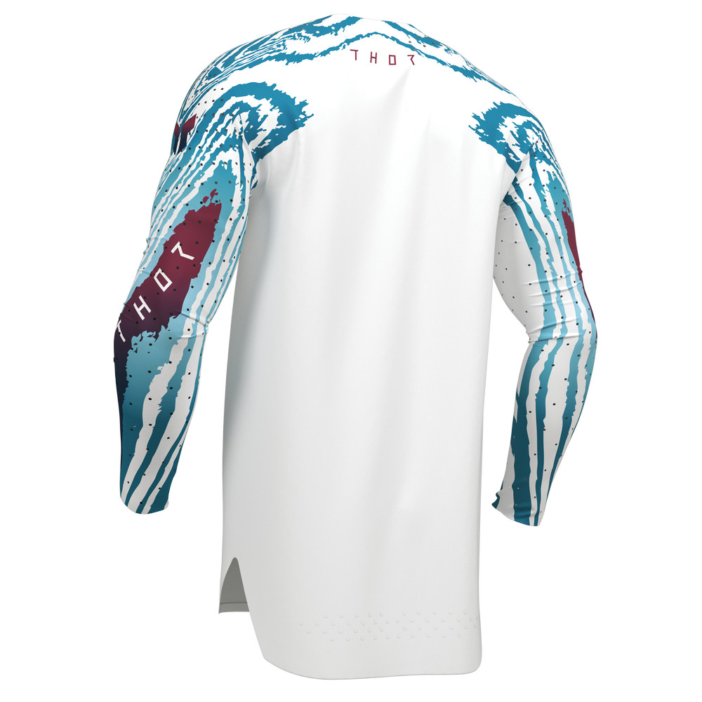 JERSEY S27 THOR MX SPORTMODE DAMASCUS WHITE