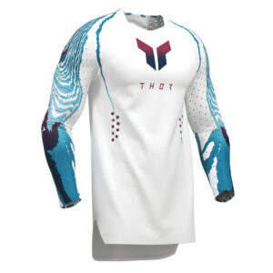 JERSEY S27 THOR MX SPORTMODE DAMASCUS WHITE