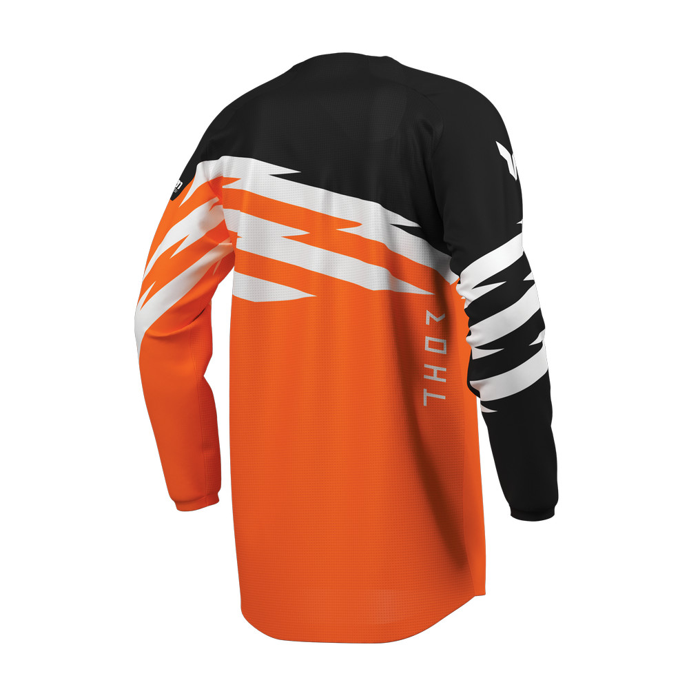 JERSEY S27 THOR MX LAUNCHMODE SHOCKIE FLO ORANGE/BLACK YOUTH