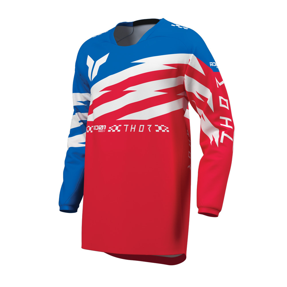 JERSEY S27 THOR MX LAUNCHMODE SHOCKIE RED/BLACK YOUTH