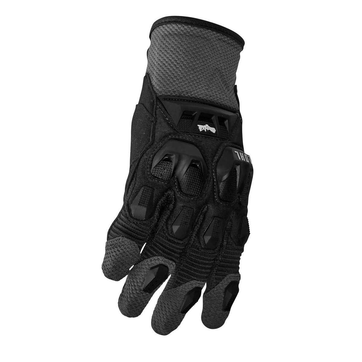 GLOVE S27 THOR MX TERRAIN BLACK/CHARCOAL