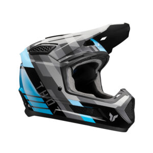 THOR HELMET FLEET CAMBER BLACK/TEAL
