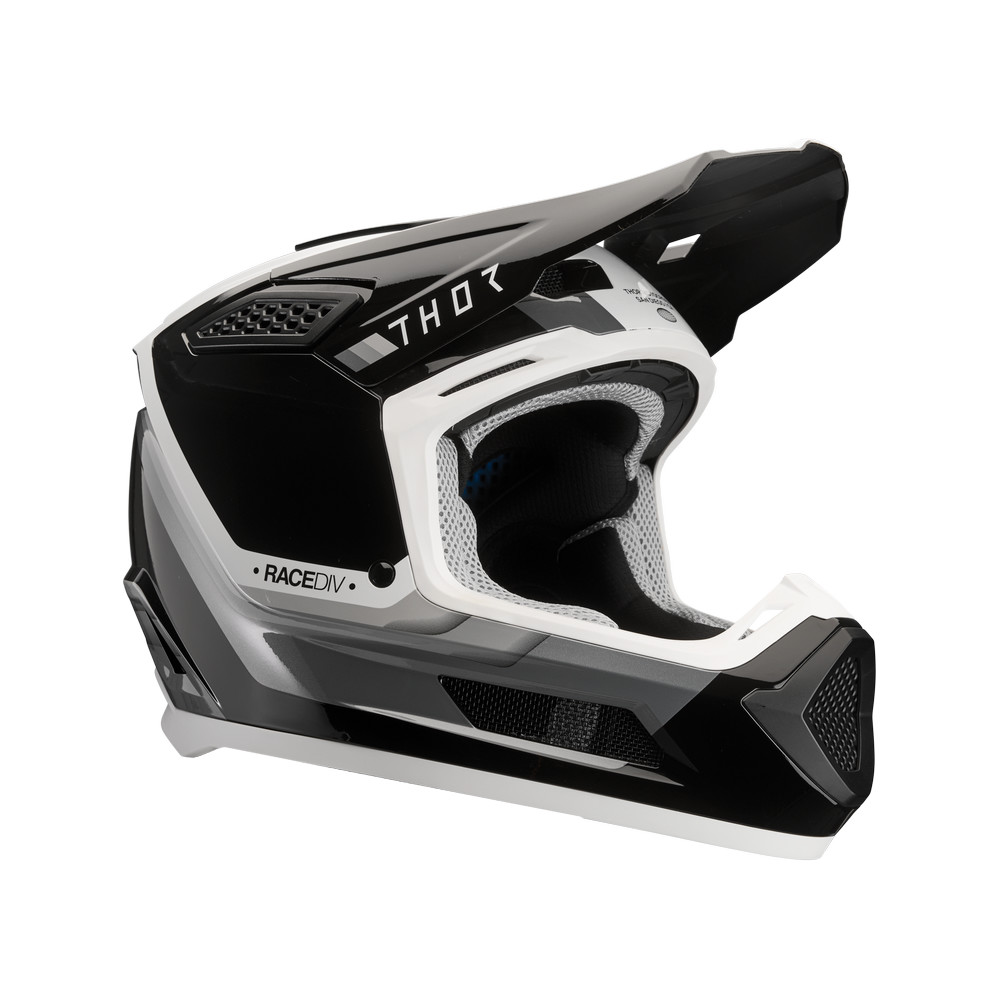 THOR HELMET FLEET DEFY BLACK/WHITE
