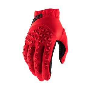 100% Airmatic Gloves Red/Black