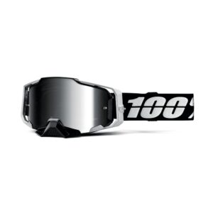 100% Armega Moto Goggle Renen S2 - Mirror Silver Lens