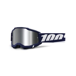 100% Accuri 2 Moto Goggle Mifflin - Mirror Silver Flash Lens