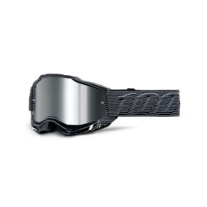 100% Accuri 2 Moto Goggle Silo - Mirror Silver Flash Lens