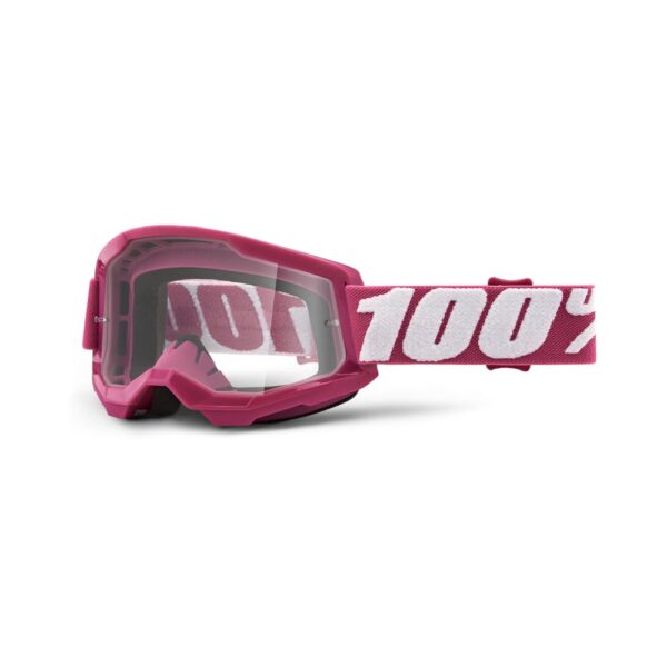 100% Strata 2 Moto Goggle Fletcher - Clear Lens