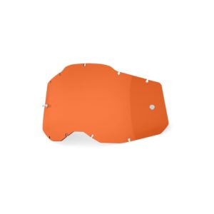 100% Racecraft 2/Accuri 2/Strata 2 Orange Lens