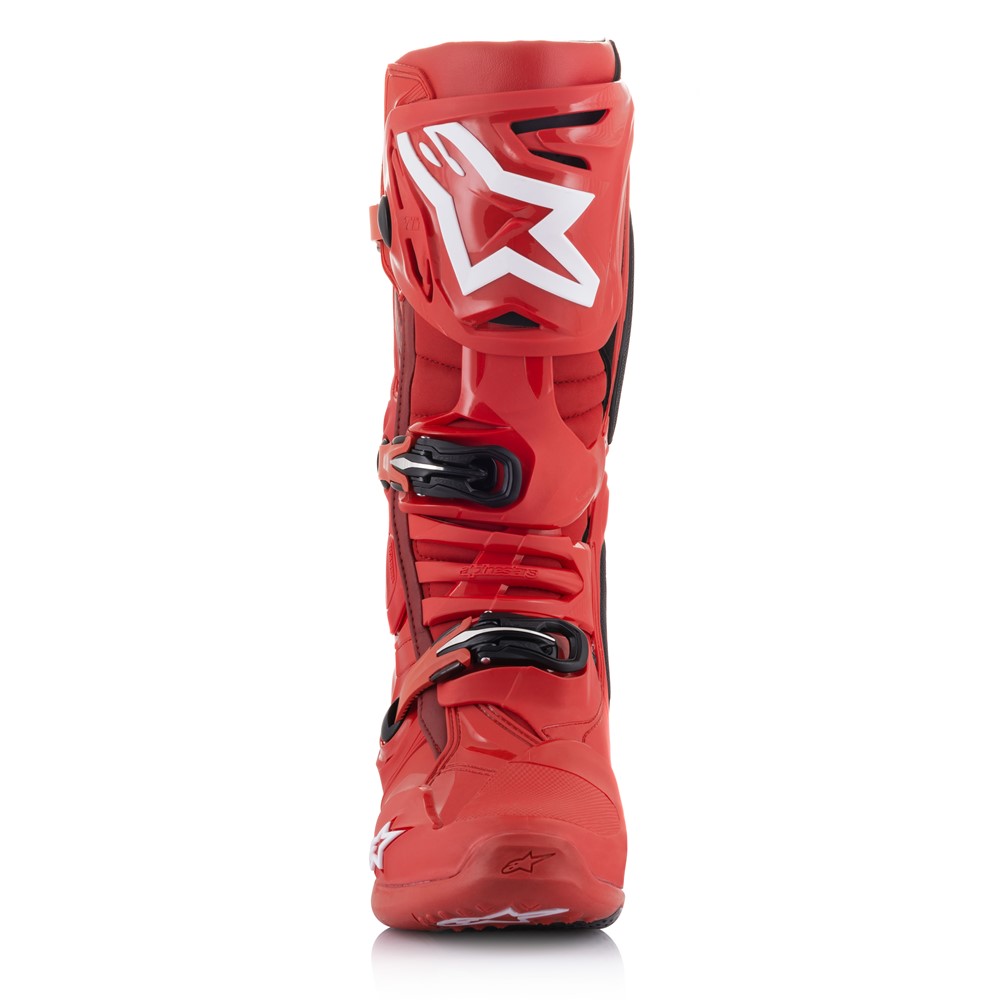 Mx Boots Red | Tracktion Motorcycles