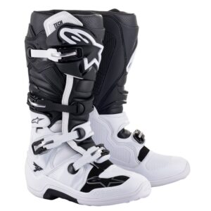 Tech-7 MX Boots White/Black