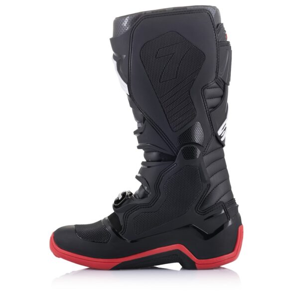 Tech-7 MX Boots Black/Cool Gray/Red