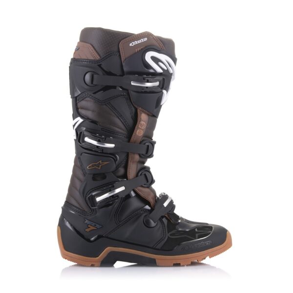 Tech-7 Enduro Boots Black/Dark Brown
