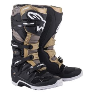 Tech-7 Enduro Drystar Boots Black/Gray/Gold