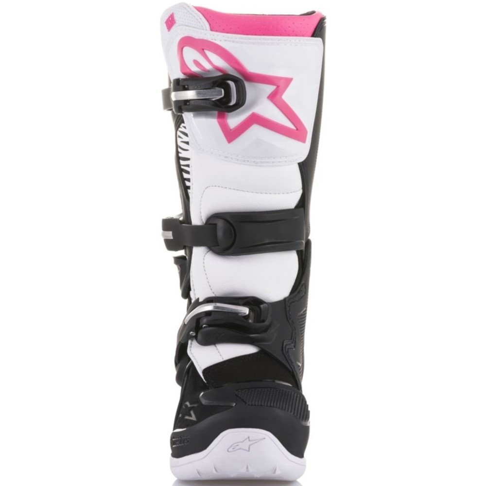 Stella Tech-3 Mx Boots Black/White/Pink 