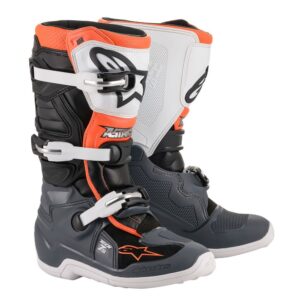 Tech-7S MX Boots Black/Gray