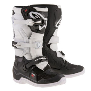 Tech-7S MX Boots Black/White