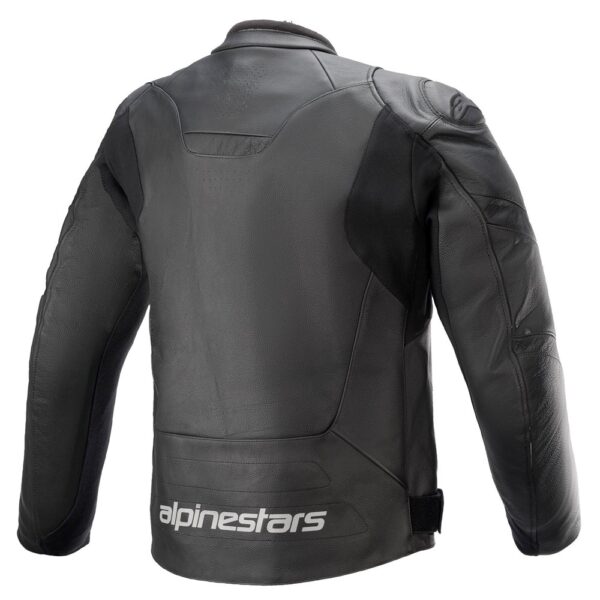 Faster v2 Leather Jacket Black/Black