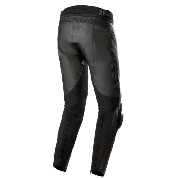 Missile v3 Leather Pants Short Leg Black/Black