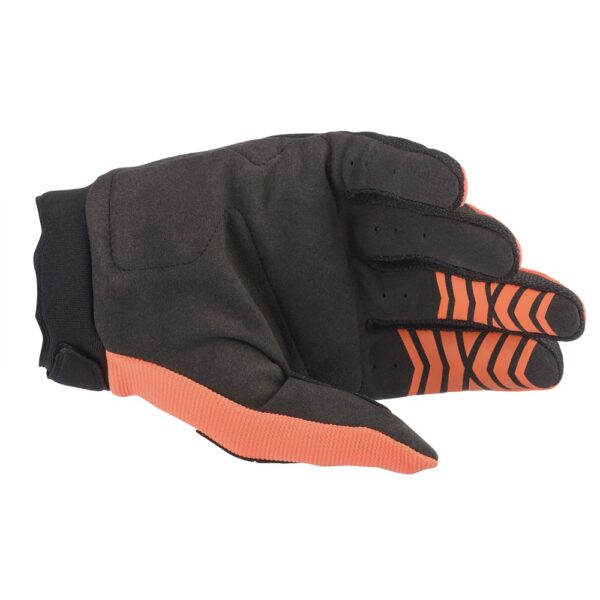 Youth Full Bore Gloves Orange/Black