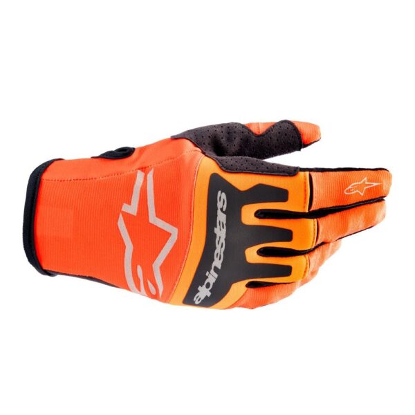 Techstar Gloves Orange/Black