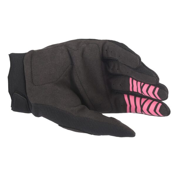 Stella Full Bore Gloves Black/Pink Fluoro