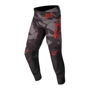 Racer Tactical Pants Black/Grey Camo/Red Fluoro