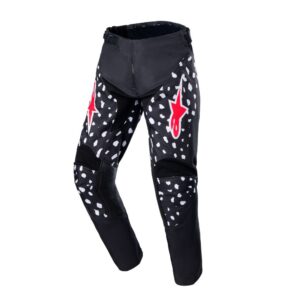 Youth Racer North Pants Black/Neon Red