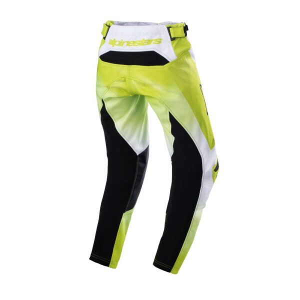 Youth Racer Push Pants Yellow Fluoro/White