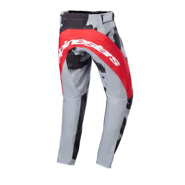 Youth Racer Tactical Pants Cast Gray Camo/Mars Red