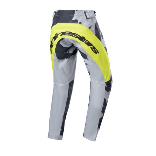 Youth Racer Tactical Pants Cast Gray Camo/Yellow Fluoro