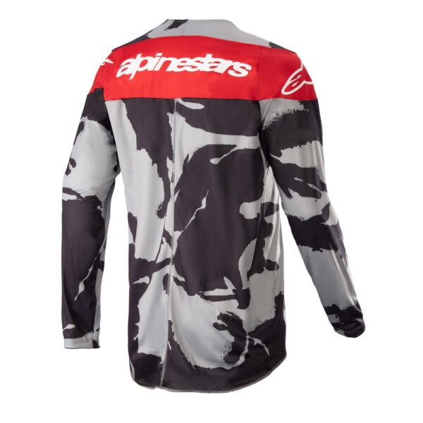 Racer Tactical Jersey Cast Gray Camo/Mars Red