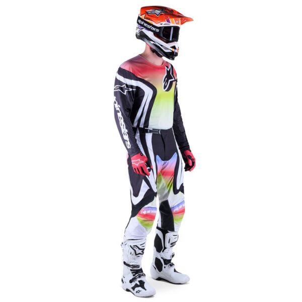 Racer Semi Jersey Black/Multicolours