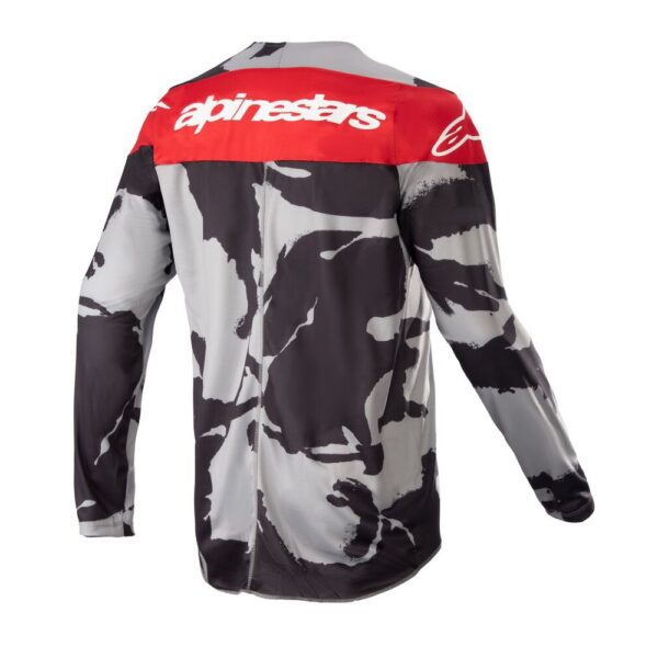 Youth Racer Tactical Jersey Cast Gray Camo/Mars Red