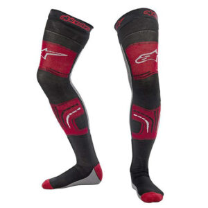 Knee Brace Socks Black/Red